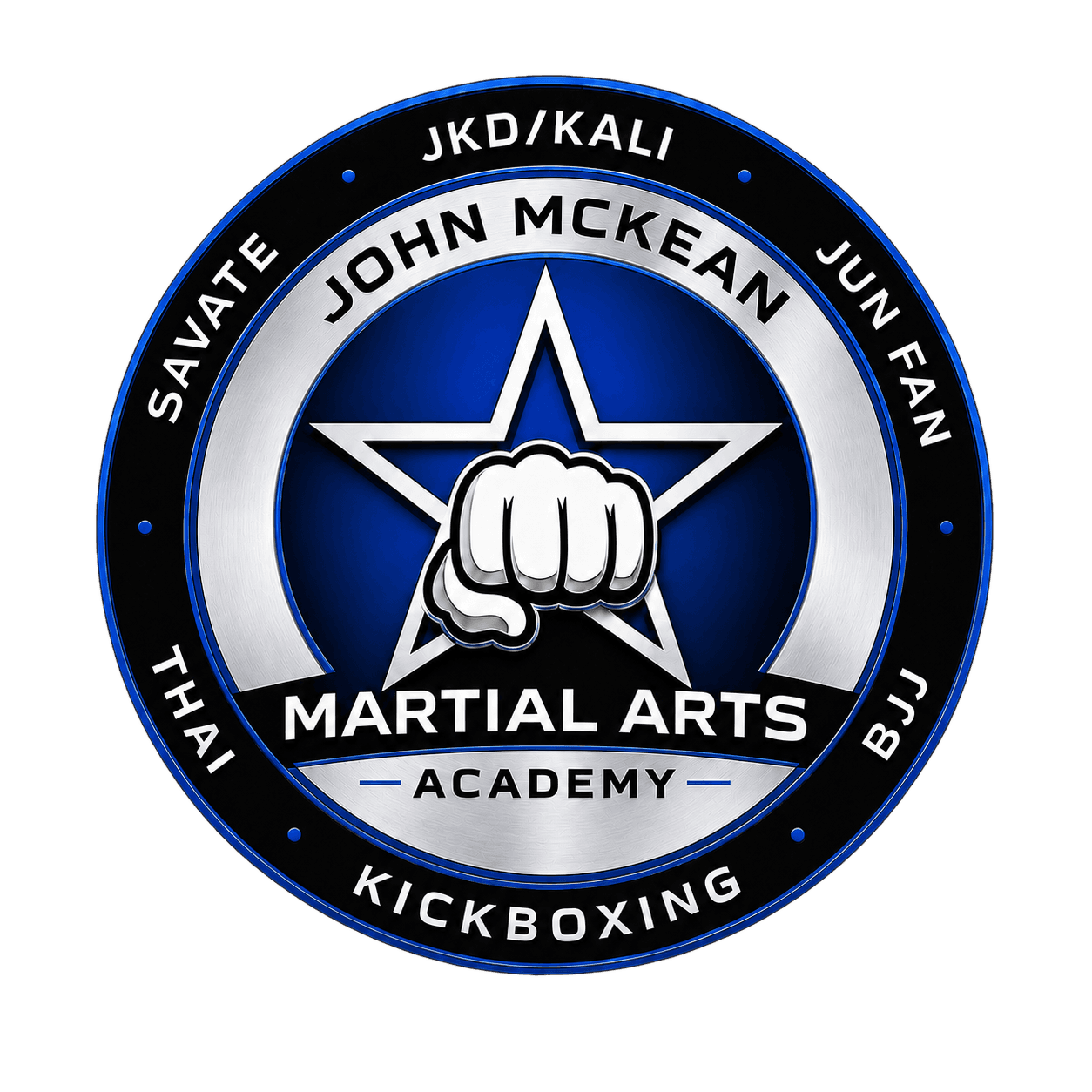 John McKean Martial Arts Academy crest